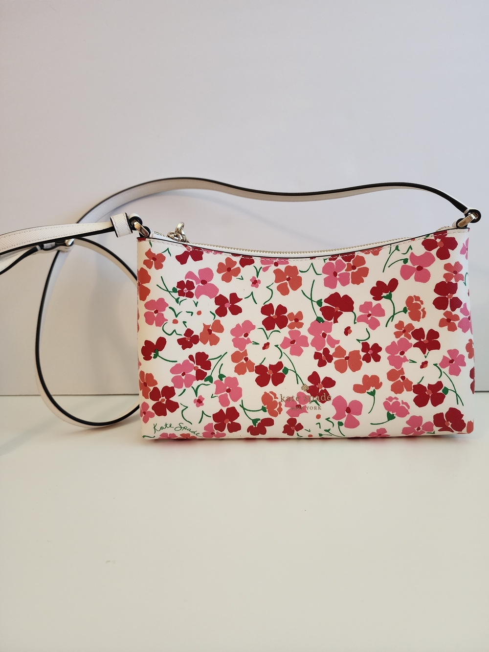 Kate Spade Sadie Sunny Floral Crossbody Bag Pink Multi NWOT